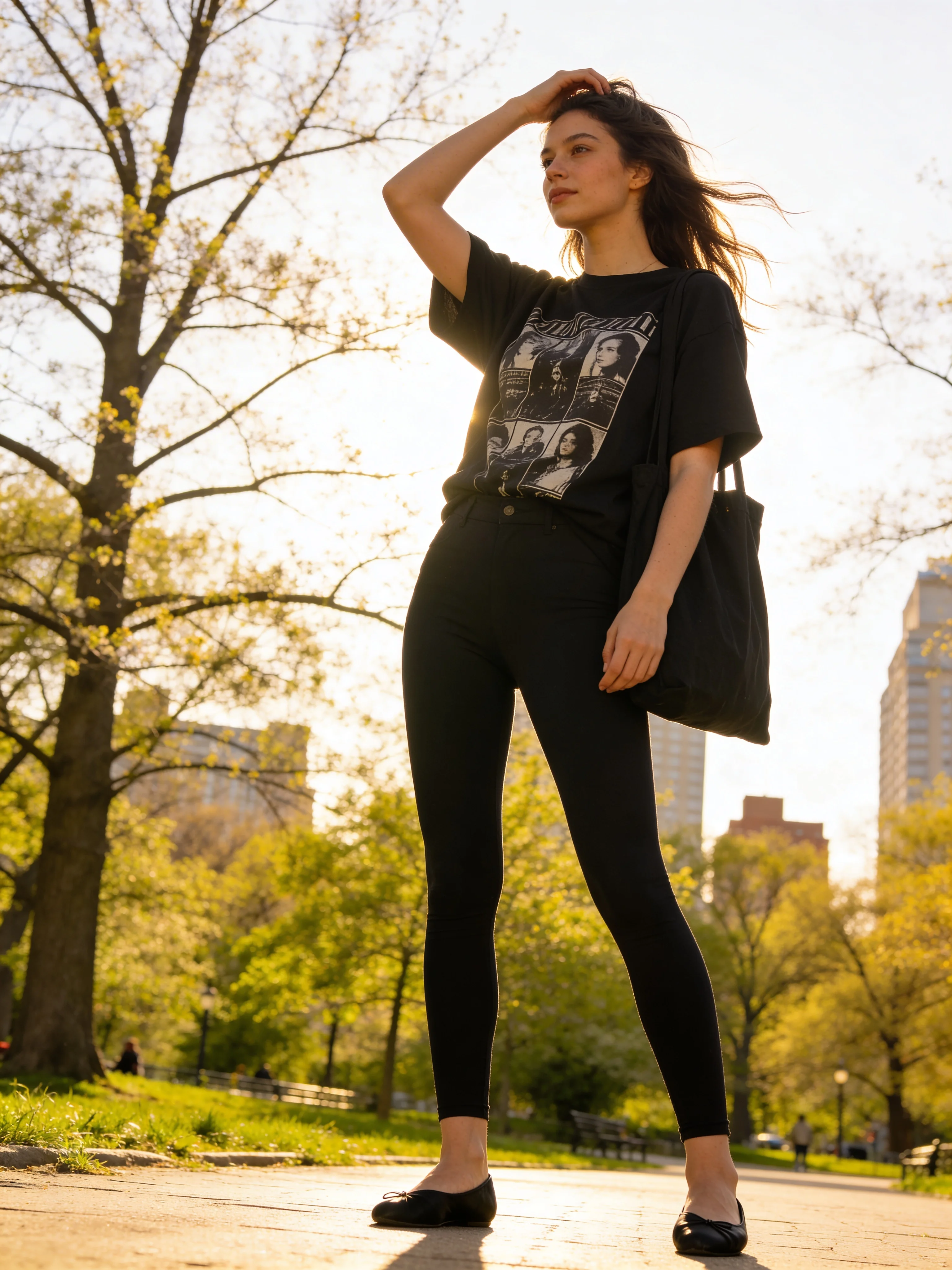 Graphic Tee Leggings