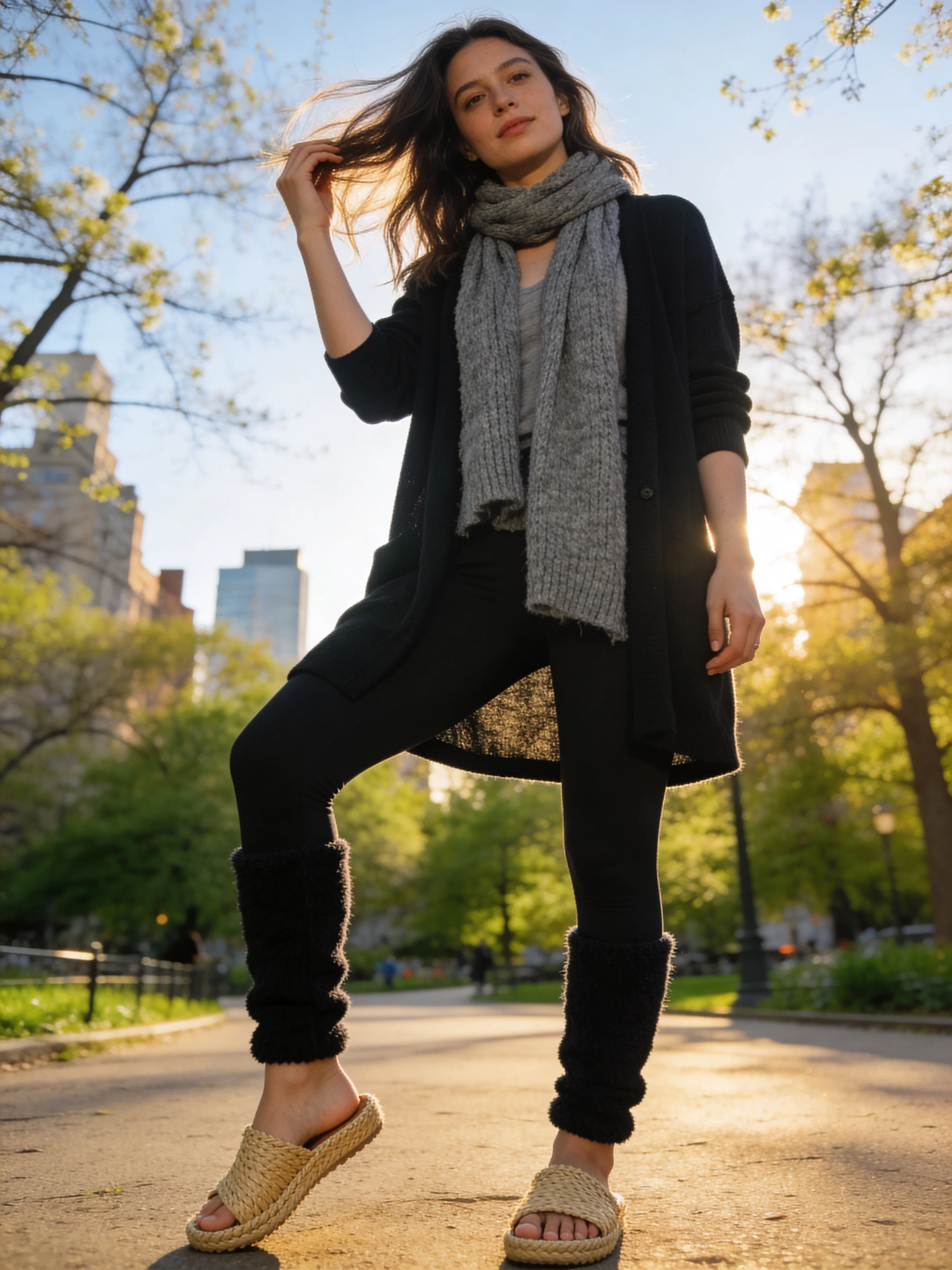 Open Cardigan Slide Day