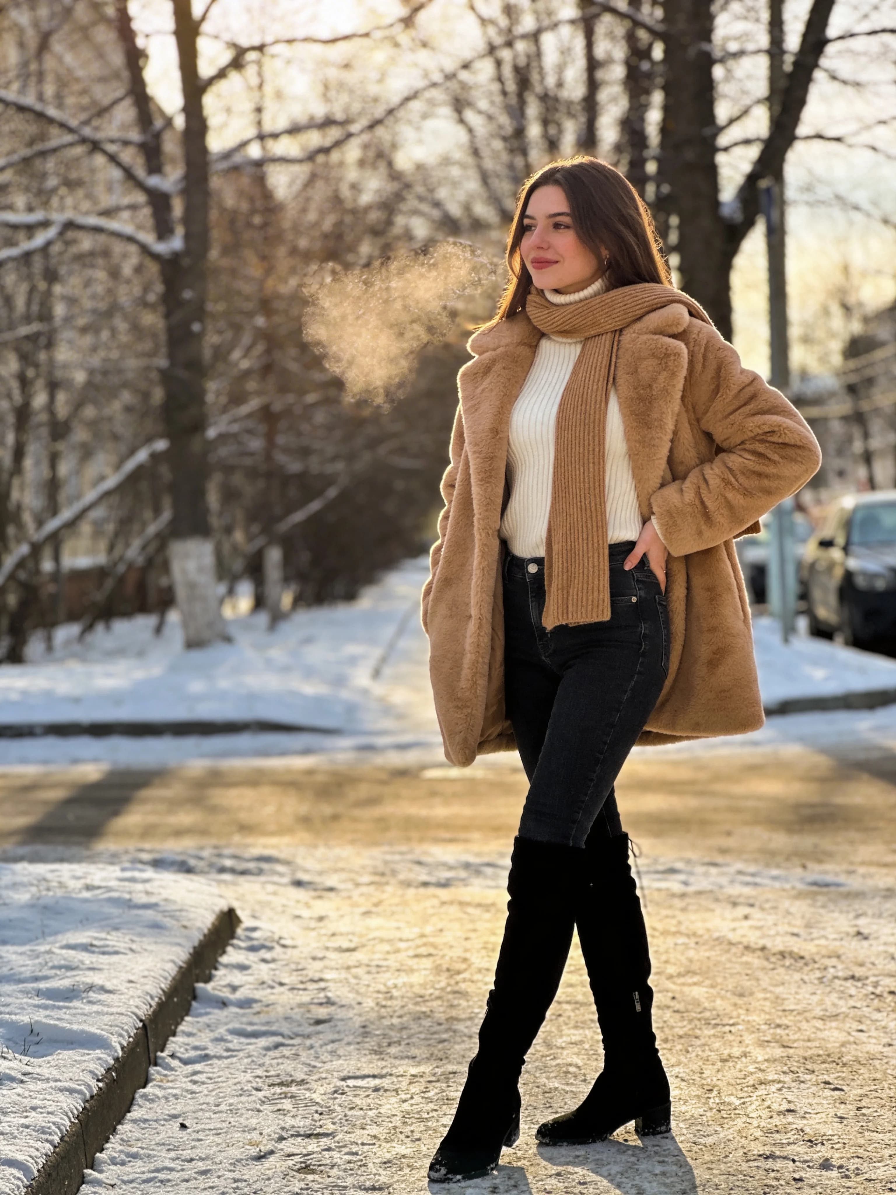 Camel & Ivory Snow Day